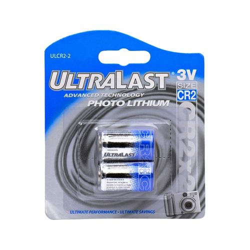 Batería de Litio Ultralast CR2-2 3V.