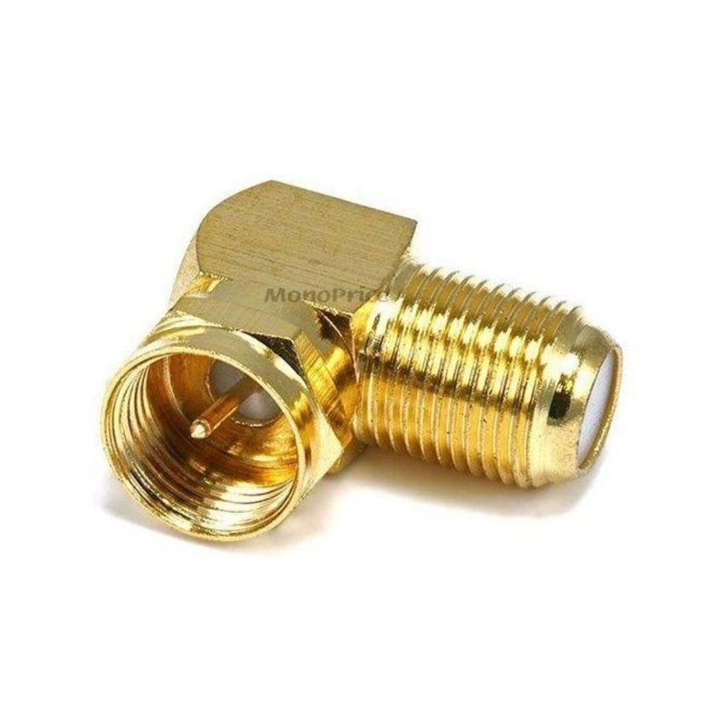 MONOPRICE-Adaptador-tipo-f-hembra-a-macho-de-angulo-recto---bañado-en-oro-290-4071