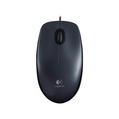 Mouse alámbrico con diseño ergonómico