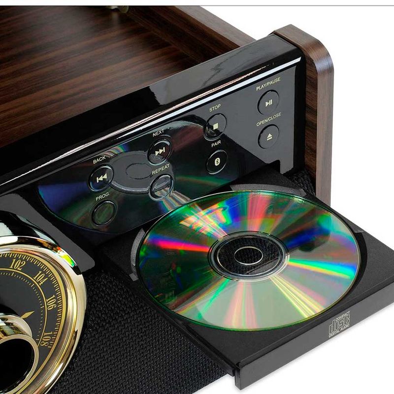 VICTROLA-Tocadiscos-6-en-1.-Acetatos-cassettes-radio-FM-bluetooth-CD-conexion-auxiliar.-420-8152