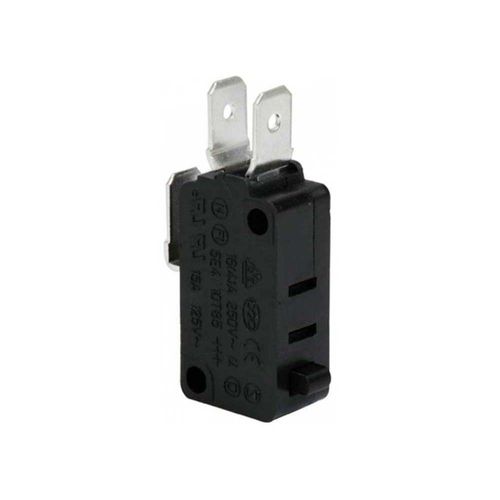 Micro switch con botón negro, de 15 A