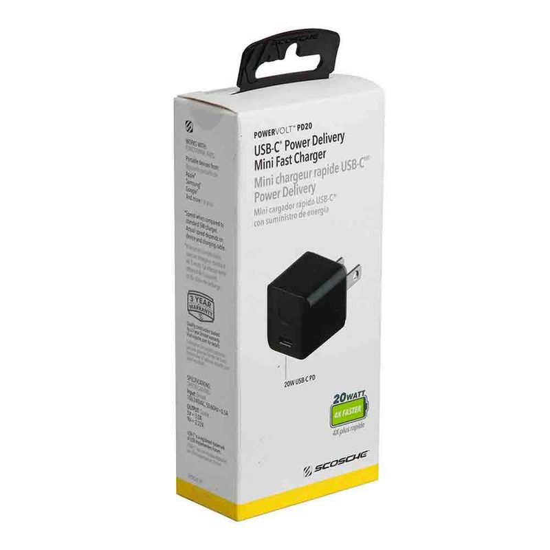 SCOSCHE-Cargador-rapido-USB-C-Mini-Cube-PowerVolt-de-20-W-290-9102