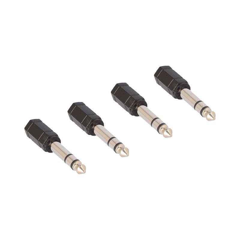 HELIOS-Pack-de-4-adaptadores-de-audio-estereo-3.5mm--hembra--a-audio-estereo-1-4---macho--290-4098
