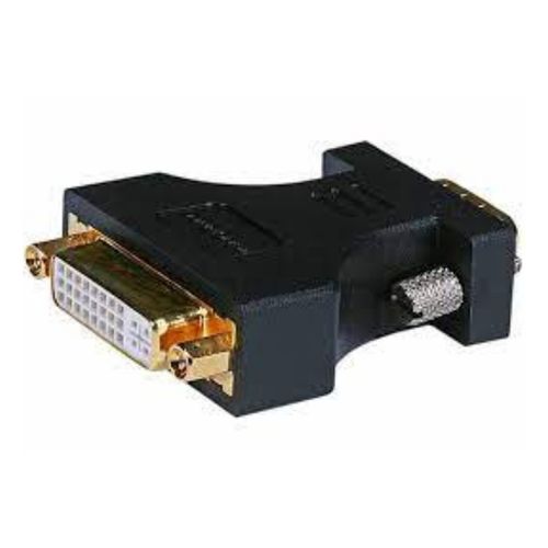 Adaptador vga hd15 (macho) a dvi-a (hembra)