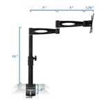 MONOPRICE-Soporte-de-Escritorio-Ajustable-y-Reclinable-para-Monitores-de-13~30-pulgadas-hasta-33-lbs.-260-6281