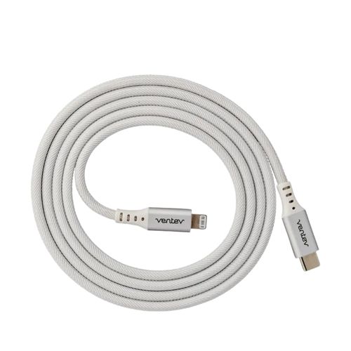 Cable lightning a USB-C para carga y sincronización de 1.20 metros