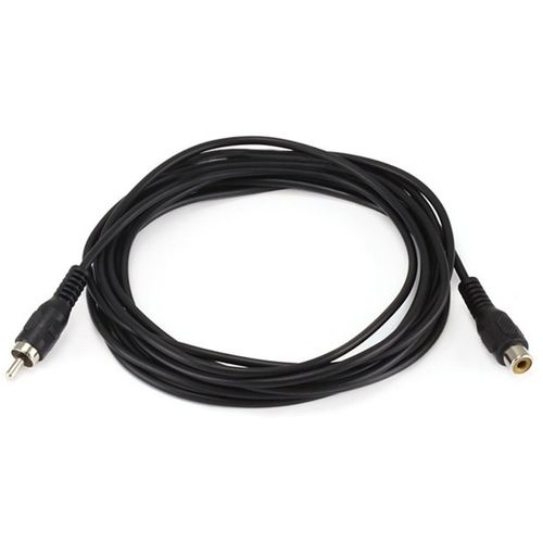 Cable de audio rca (macho) a rca (hembra) 3.65m