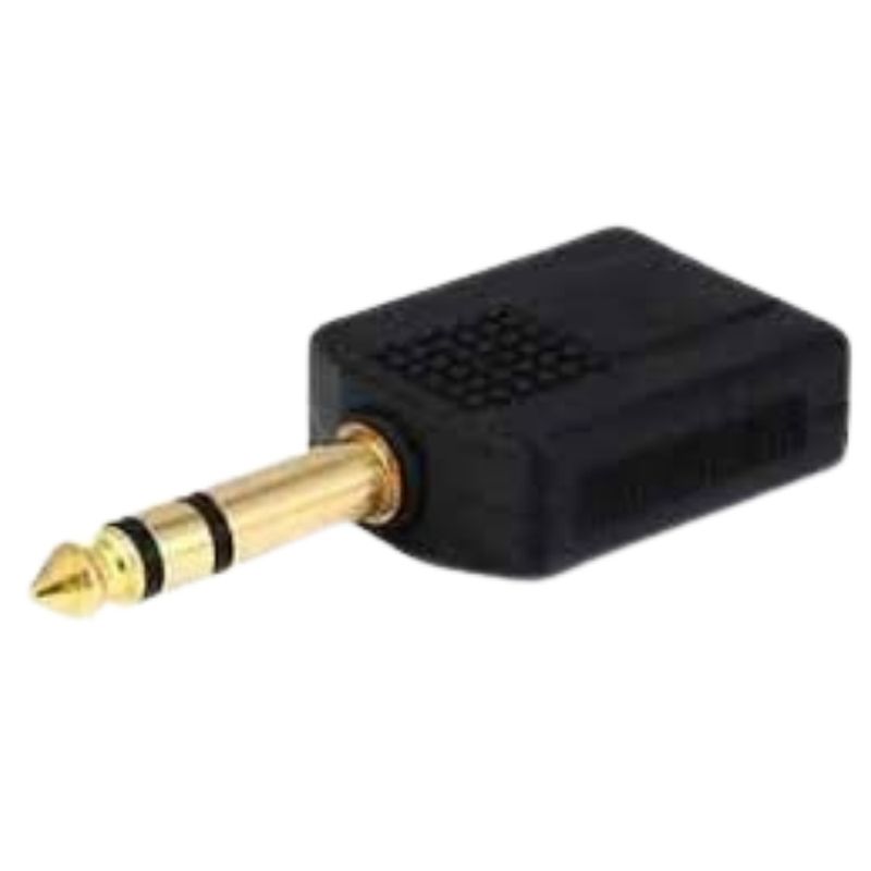 MONOPRICE-Conector-adaptador-de-audio-estereo-2-1-4---hembra--a-audio-estereo-1-4---macho--290-4035