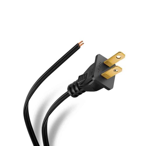 Cable de Alimentación de 1.5 m y 18 AWG para Extensión