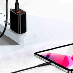 USAMS-Adapatador-de-corriente-ultra-rapido-doble--USB-y-USB-C-color-Negro-290-9091
