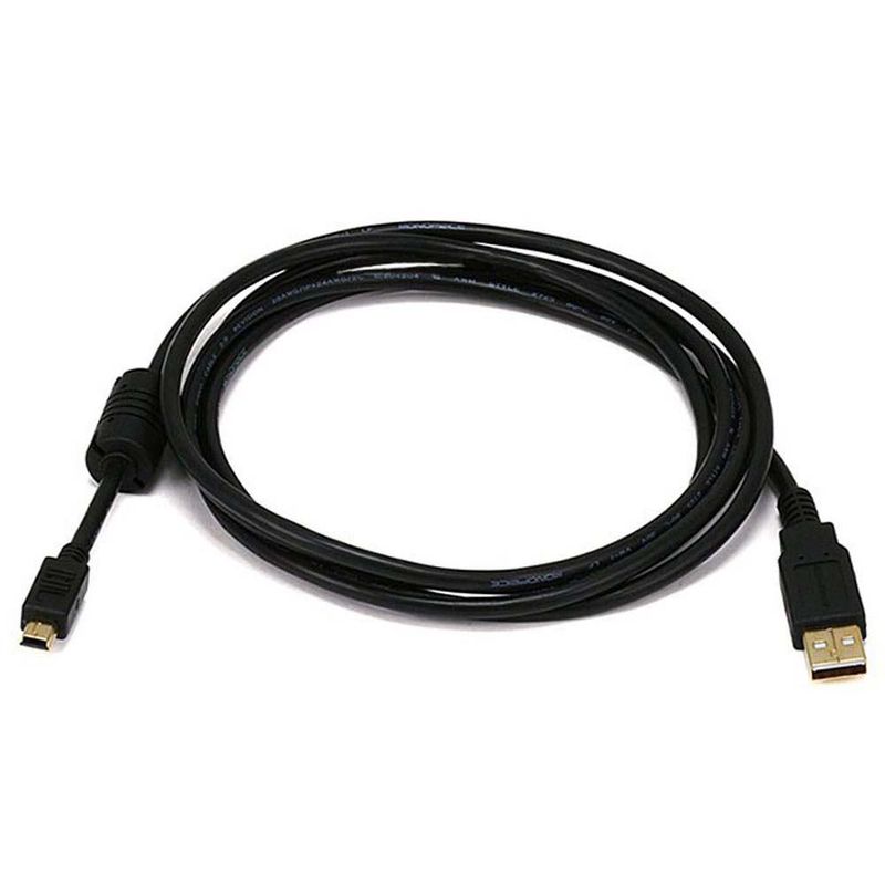 MONOPRICE-Cable-USB-2.0-a-USB-Mini-B-de-4.5-mts-120-2595