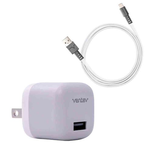 Cargador de pared de USB-A a cable lightning
