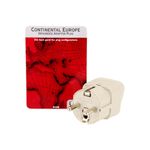 VOLTAGE-VALET-Adaptador-de-corriente-con-conexion-a-tierra---GUB-|-Continente-europeo-290-3005