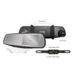 ARMORALL-Camara-de-Espejo-Retrovisor-Dash-y-Backup-Armor-All-2.4--HD-720-160-1016