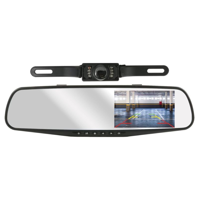 ARMORALL-Camara-de-Espejo-Retrovisor-Dash-y-Backup-Armor-All-2.4--HD-720-160-1016