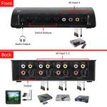 GE-Selector-de-audio-y-video-RCA---S-Video-con-4-entradas-y-1-salida-150-3708