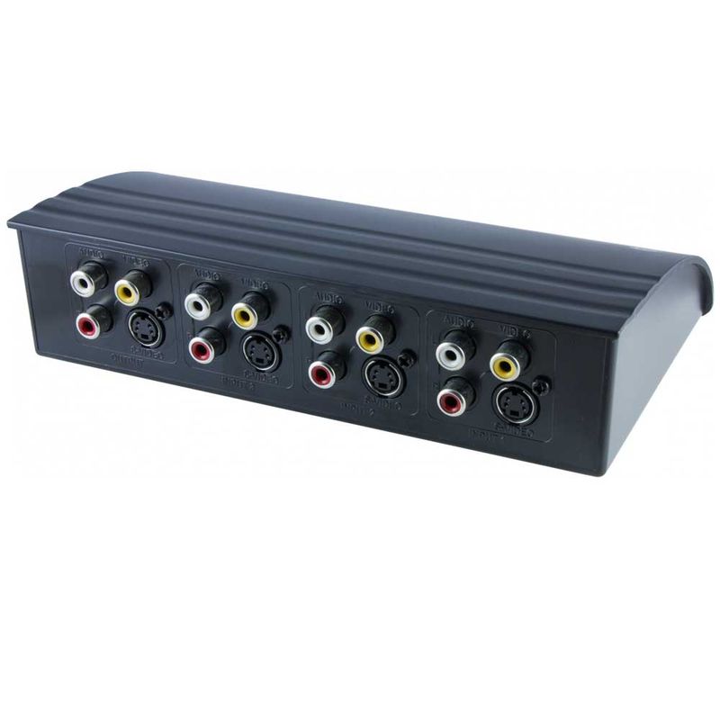 GE-Selector-de-audio-y-video-RCA---S-Video-con-4-entradas-y-1-salida-150-3708