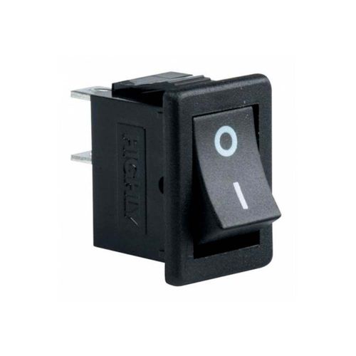 Switch miniatura, de balancín, de 1 polo, 1 tiro, 2 posiciones