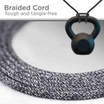 JASCO-Cable-de-Extension-Trenzado-de-3-Tomas-con-Enchufe-Plano-8ft.---Negro-Gris-610-6132