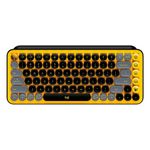 LOGITECH-Teclado-logitech-inalambrico-pop-keys-bluetooth-amarillo-260-2701