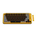 LOGITECH-Teclado-logitech-inalambrico-pop-keys-bluetooth-amarillo-260-2701