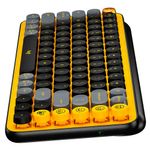 LOGITECH-Teclado-logitech-inalambrico-pop-keys-bluetooth-amarillo-260-2701