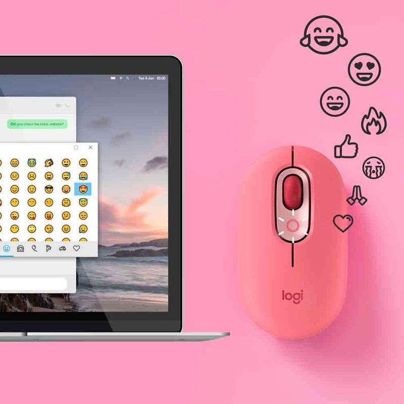 LOGITECH-Mouse-logitech-inalambrico-pop-keys-bluetooth-rosa-260-2700