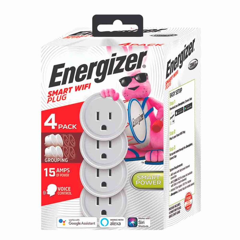 ENERGIZER-Pack-de-4-Enchufes-de-Pared-Inteligentes-Wi-Fi-610-3800