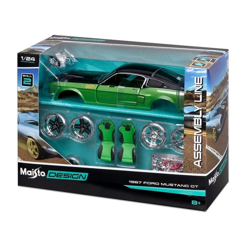 MAISTO-Auto-Ford-Mustang-GT-de-1967-para-armar-600-10308