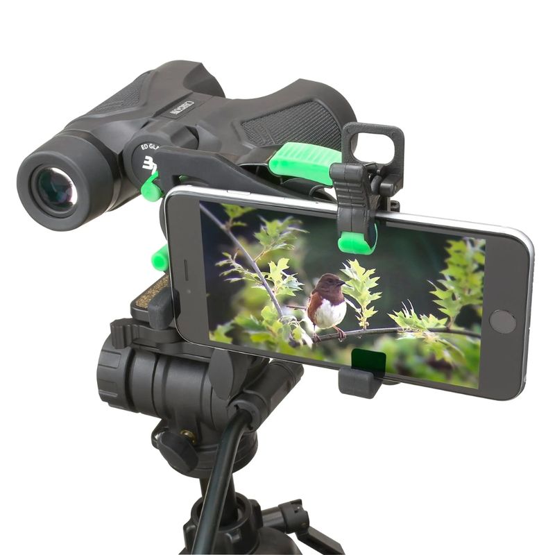 CARSON-Adaptador-Optics-Digiscoping-Universal-para-Smartphone-HookUpz-210-2058