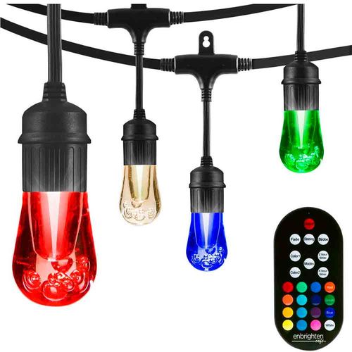 Luces colgantes para interior y exterior con cambio de color