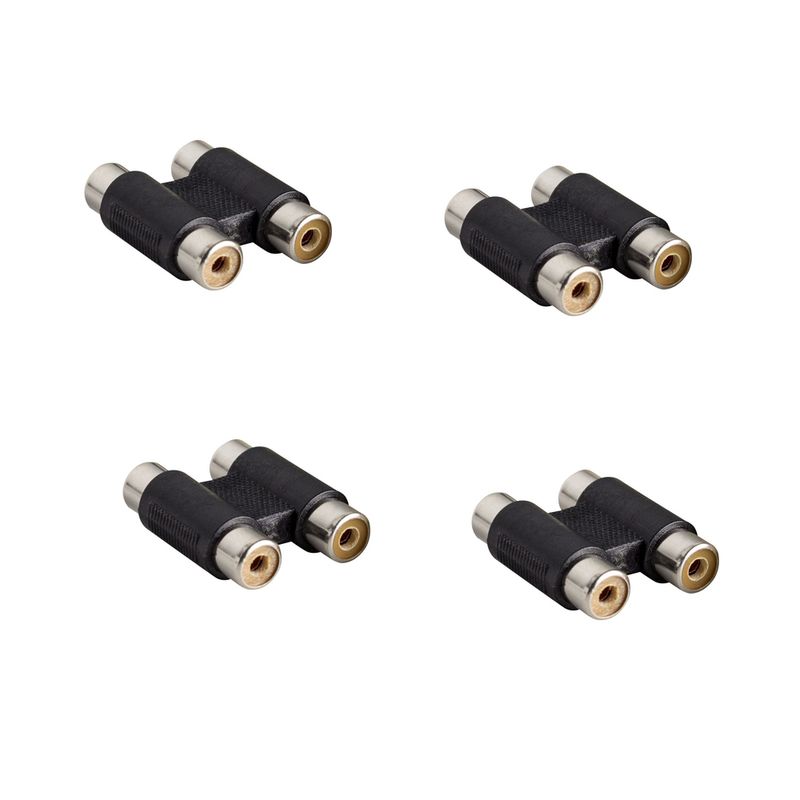 HELIOS-Pack-de-4-adaptadores-de-audio-video-2-rca--hembra--a-audio-video-2-rca--hembra--290-4101