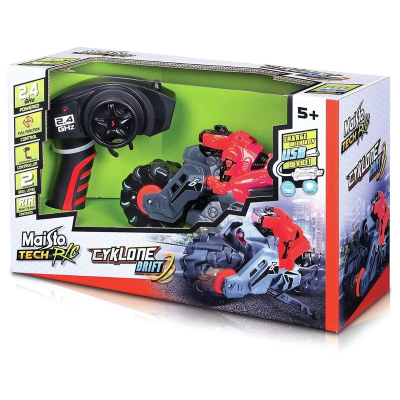 MAISTO-Motocicleta-a-control-remoto-Cyklone-Drift-600-10338