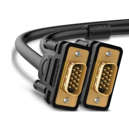 Cable para monitor de 3.04 m svga m/m con núcleos de ferrita