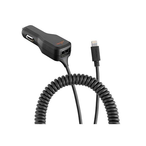 Cargador para auto con cable ligthning