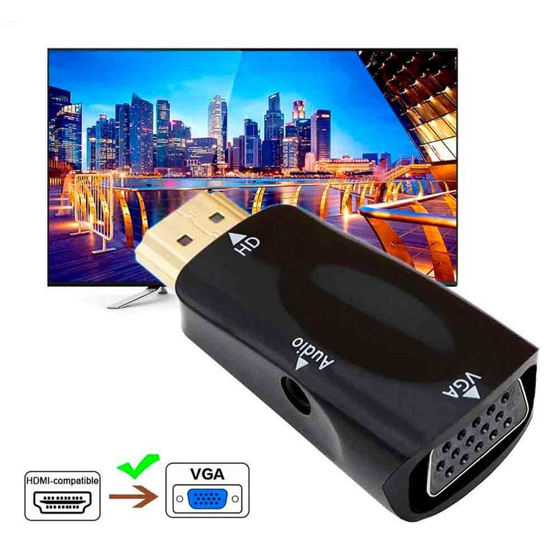 XTREME-Adaptador-HDMI-a-VGA-con-Transferencia-de-Audio-260-6241