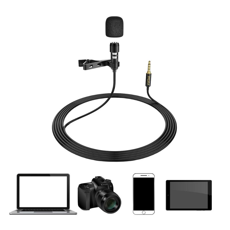 FIFINE-Microfono-de-Solapa-Fifine-C2--¡Optimizado-para-Vlogging-y-Gaming--420-2216