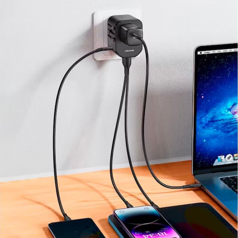 USAMS-Cargador-y-adaptador-Universal--Conexion-Global-con-Carga-Rapida-290-8124