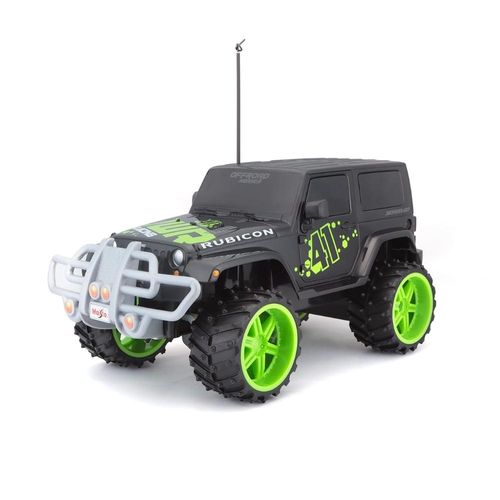 Carro a control remoto Jeep Wrangler Rubicon R/C a Escala 1:16: Aventura y Diversión Todo Terreno
