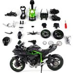 MAISTO-Moto-Kawasaki-Ninja-H2R--Modelo-a-Escala-para-Aficionados-del-Motor-600-10575