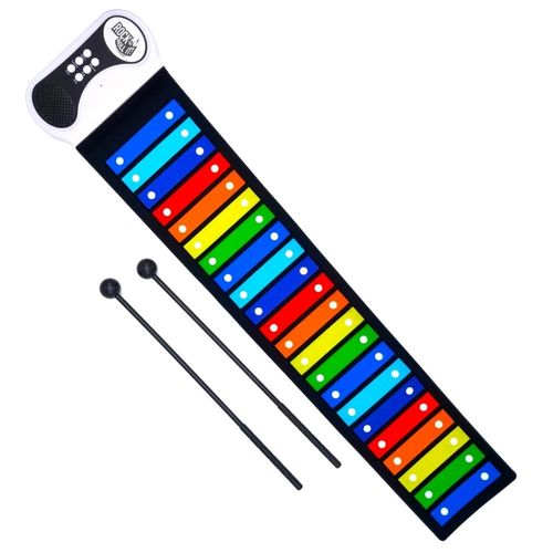 Xilófono Electrónico Rock And Roll It: Música Portátil y Creativa para Todas las Edades