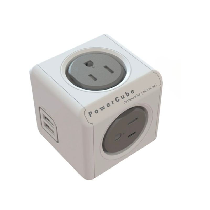 ALLOCACOC-Cubo-de-Poder-Allocacoc-Gris-4200GN-USOUPC---Conectividad-y-Carga-Eficiente--610-6139