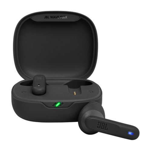 Auriculares JBL Wave Flex Negros: Sumérgete en el Sonido Profundo