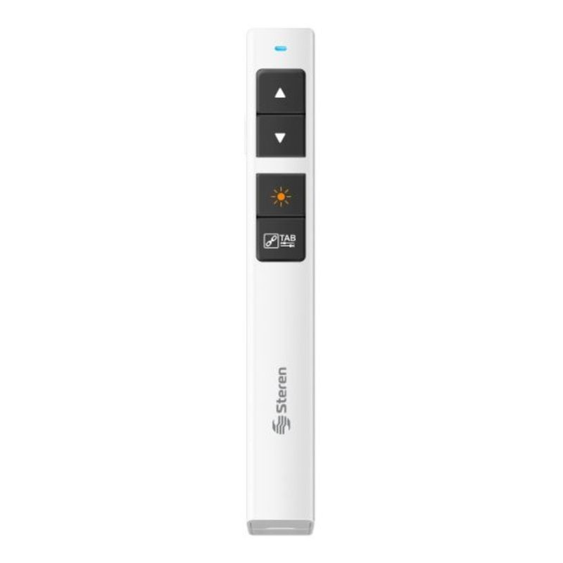 STEREN Control Inalámbrico de Diapositivas y Apuntador Láser COM-5606 - Presentaciones Dinámicas 260-3295