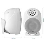 STEREN Juego de 2 Bocinas de 2 Vías Steren 450W PMPO - Sonido Superior 400-3282