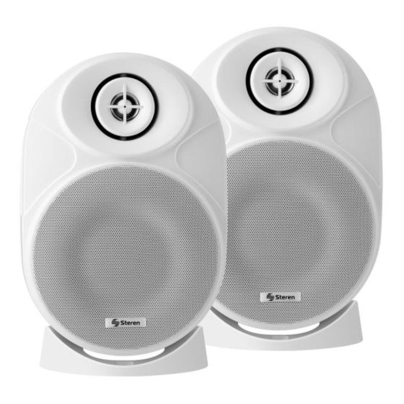 STEREN Juego de 2 Bocinas de 2 Vías Steren 450W PMPO - Sonido Superior 400-3282