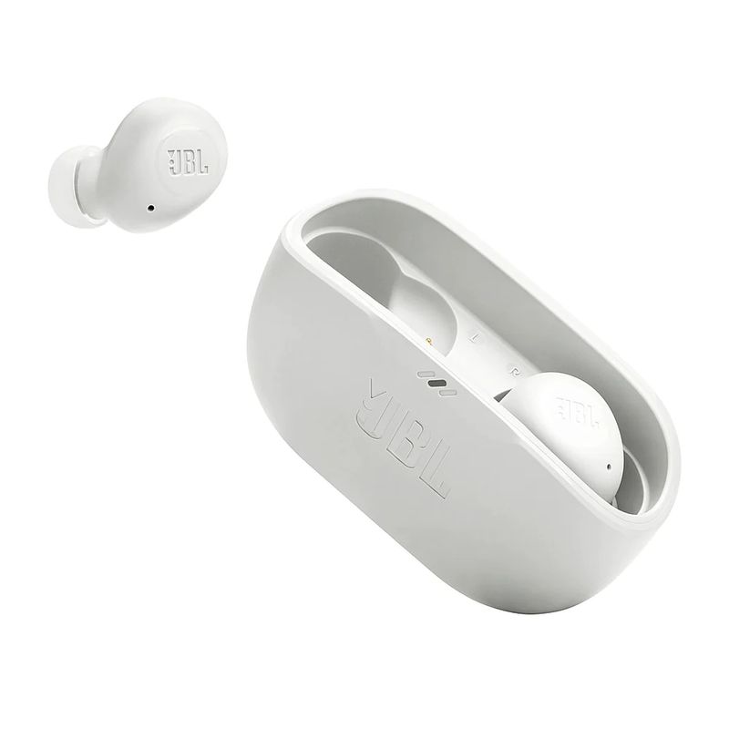 JBL Auriculares JBL Wave Buds Blanco: Tu Compañero Inalámbrico para un Sonido Inigualable 330-4612