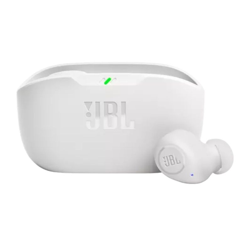 JBL Auriculares JBL Wave Buds Blanco: Tu Compañero Inalámbrico para un Sonido Inigualable 330-4612