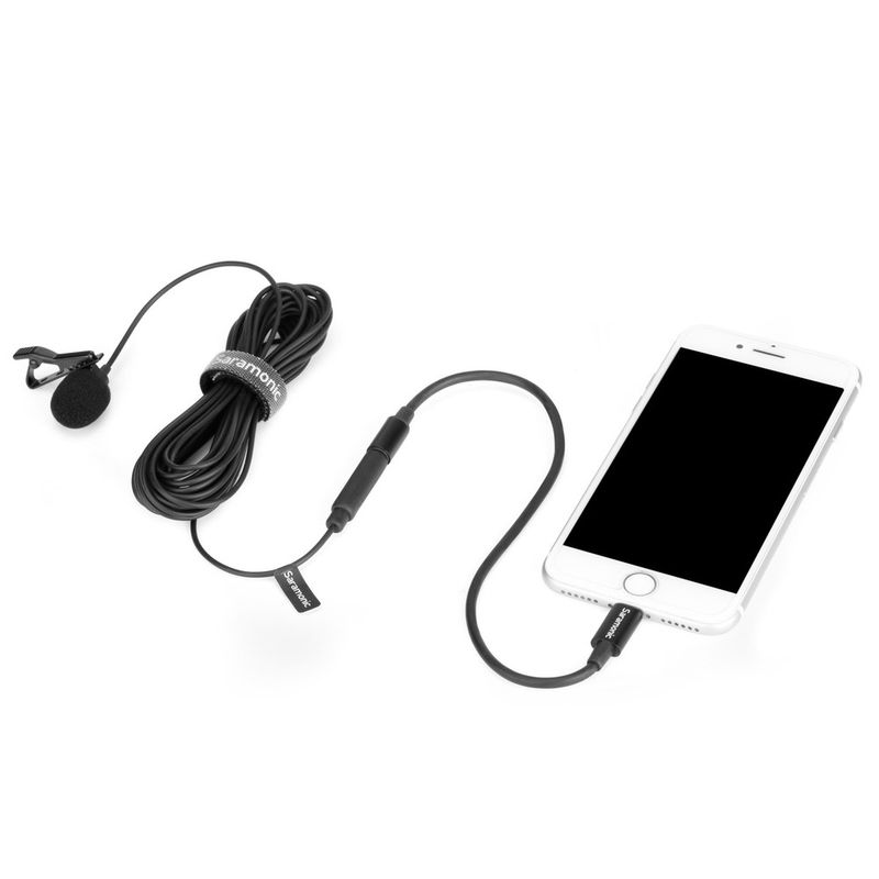 SARAMONIC Cable Adaptador Saramonic SR-C2000 TRS 3.5mm a Lightning Apple, 22.86 cm 120-2969