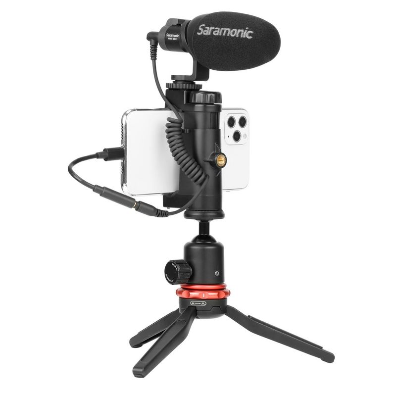 SARAMONIC Adaptador de Audio Saramonic SR-C2002 de Lightning a 3.5mm TRRS, Cable 7.6 cm 120-2971